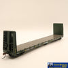 Npc-996 Used Goods Athearn Rtr 60’ Bulkhead Flat Car Bc Rail #11291 Ho Scale Rolling Stock