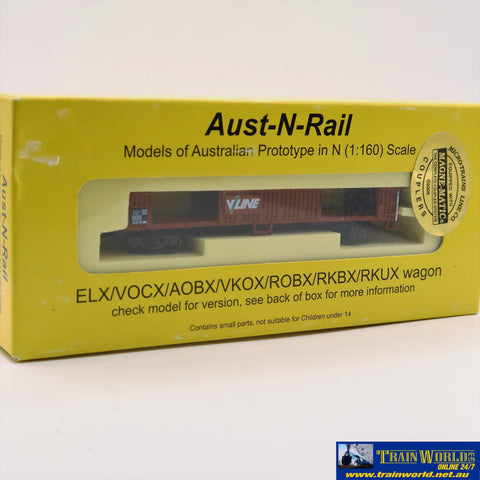 Nsc-0007 Used Goods Aust-N-Rail Victorian Rkux Open Wagon V/Line #60R N Scale Rolling Stock