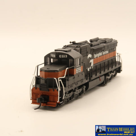 Nsc-0012 Used Goods Atlas Sd26 Springfield Terminal #619 N Scale Dcc Non Sound Locomotive