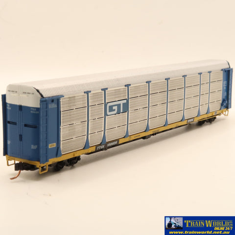 Nsc-0021 Used Goods Red Caboose Gtw Ttgx Auto Rack #159626 N Scale Rolling Stock