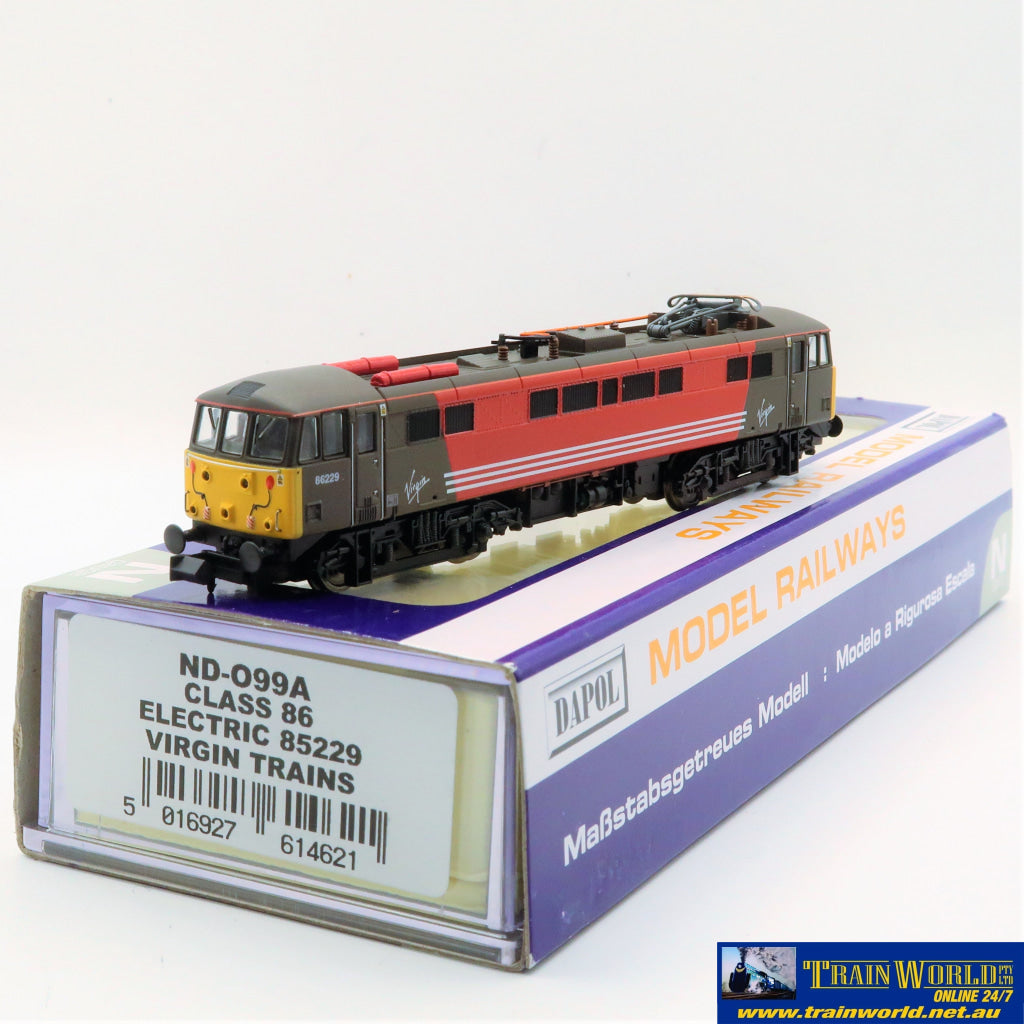 NSC-0101 Used Goods Dapol Class 86 Electric Virgin Trains #85229 DCC ...