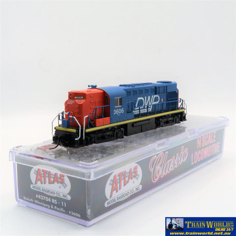 NSC-0117 Used Goods Atlas RS 11 D,W&P #3606 DCC (non sound) N Scale Locomotive