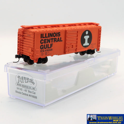 NSC-0222 Used Goods Atlas Boxcar IC #416026 N Scale Rolling Stock