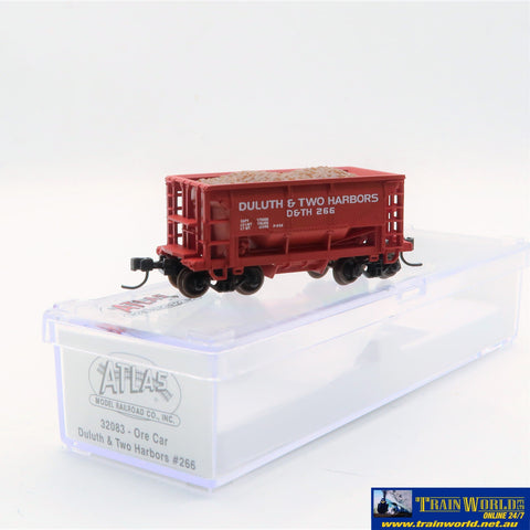 NSC-0234 Used Goods Atlas Ore Car Duluth & Two Harbors #266 N Scale Rolling Stock