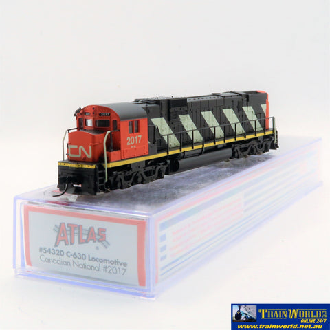 NSC-0270 Used Goods Atlas C-630 CN #2017 DCC (non sound) N Scale Locomotive