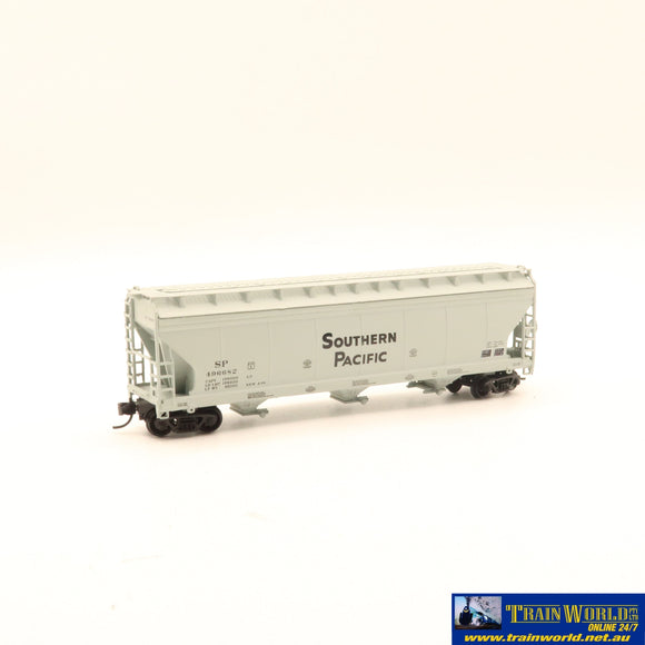 NSC-0381 Used Goods Intermountain ACF 4650 3 Bay Hopper SP #496682 N Scale Rolling Stock