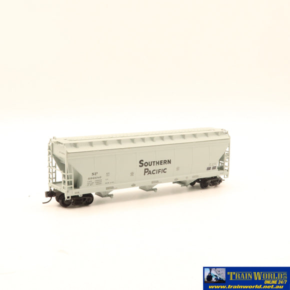 NSC-0383 Used Goods Intermountain ACF 4650 3 Bay Hopper SP #496680 N Scale Rolling Stock