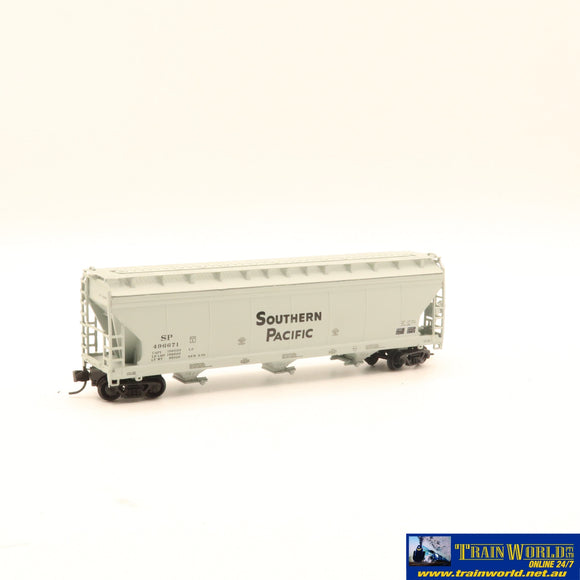 NSC-0385 Used Goods Intermountain ACF 4650 3 Bay Hopper SP #496671 N Scale Rolling Stock