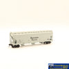 NSC-0385 Used Goods Intermountain ACF 4650 3 Bay Hopper SP #496671 N Scale Rolling Stock