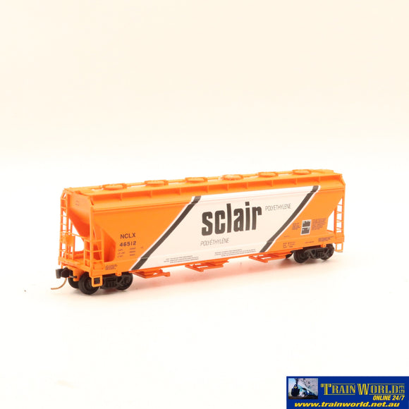 NSC-0398 Used Goods Microtrains 3 Bay ACF Centerflow Sclair #46512 N Scale Rolling Stock