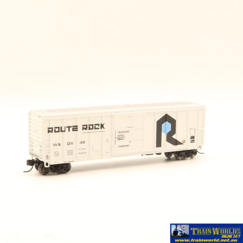 NSC-0405 Used Goods Fox Valley Models 5344 Boxcar Rock Island #48 N Scale Rolling Stock