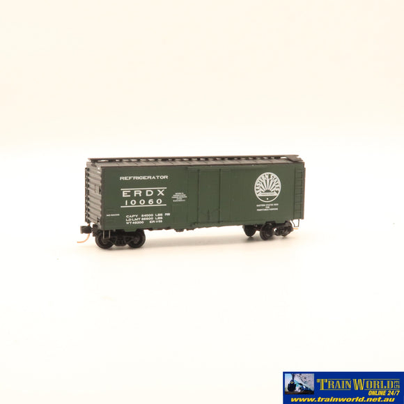 NSC-0418 Used Goods Microtrains 40’ Boxcar Eastern States Farmers Exchange #10060 N Scale Rolling Stock
