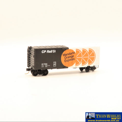 NSC-0432 Used Goods Microtrains 40’ Boxcar CP Rail #35893 N Scale Rolling Stock
