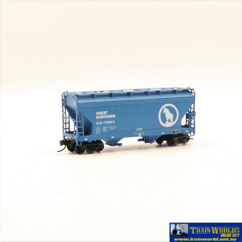 NSC-0449 Used Goods Intermountain ACF Center Flow 2 Bay Hopper GN #173924 N Scale Rolling Stock
