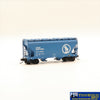 NSC-0450 Used Goods Intermountain ACF Center Flow 2 Bay Hopper GN #173985 N Scale Rolling Stock