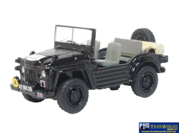 OXF 76AC003 Oxford Diecast Royal Military Police Berlin 1954 Austin Champ OO Scale Vehicle