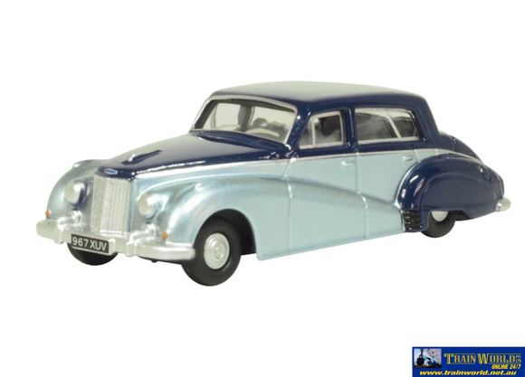 OXF 76AS005 Oxford Diecast Armstrong Siddeley Star Sapphire Dark Blue/Light Blue Metallic OO Scale Vehicle