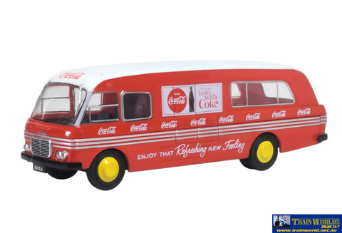 OXF-76BMC005CC Oxford Diecast BMC Mobile Unit Coca Cola OO-Scale Vehicle