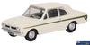Oxf-76Cor2008 Oxford-Diecast Ford Cortina Mk.2 Ermine-White Sherwood-Green Oo-Scale Vehicle