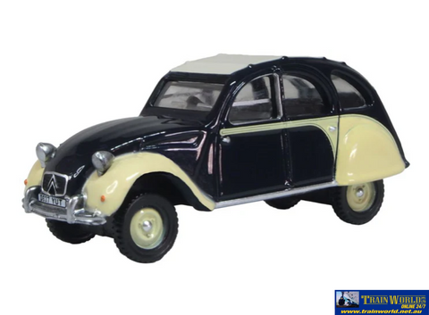 OXF-76CT008 Oxford Diecast Citroen 2CV Dolly Blueberries & Cream OO-Scale Vehicle