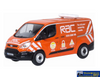 OXF 76CUS003 Oxford Diecast Ford Transit Custom RAC OO Scale Vehicle