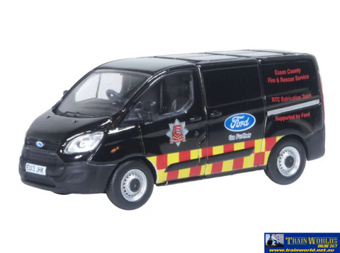 OXF 76CUS009 Oxford Diecast Ford Transit Custom Essex Fire & Rescue Service OO Scale Vehicle