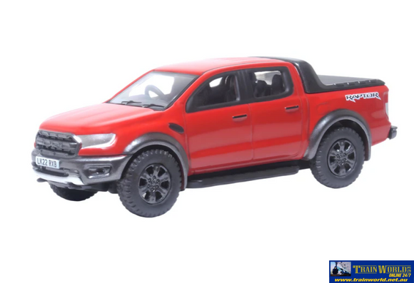 OXF 76FR002 Oxford Diecast Ford Ranger Raptor Race Red OO Scale Vehicle