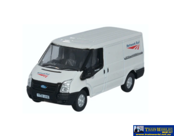 OXF 76FT023 Oxford Diecast Ford Transit 2006 SWB Low Roof Network Rail OO Scale Vehicle