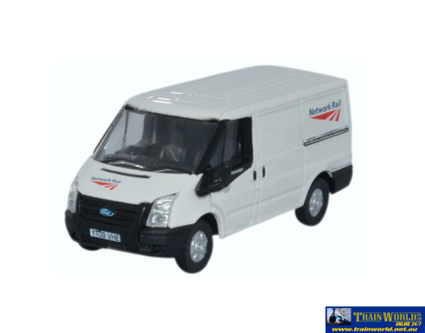 OXF 76FT023 Oxford Diecast Ford Transit 2006 SWB Low Roof Network Rail OO Scale Vehicle