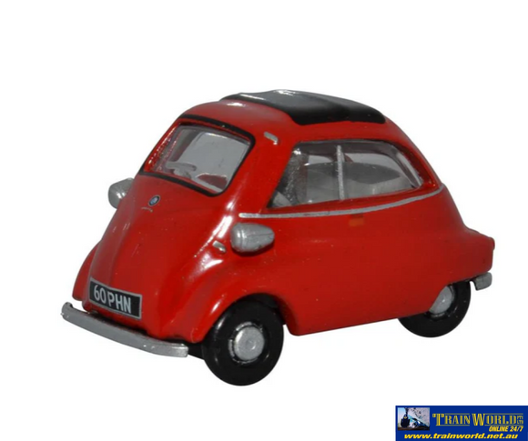 OXF-76IS001 Oxford Diecast BMW Isetta Signal Red OO-Scale Vehicle