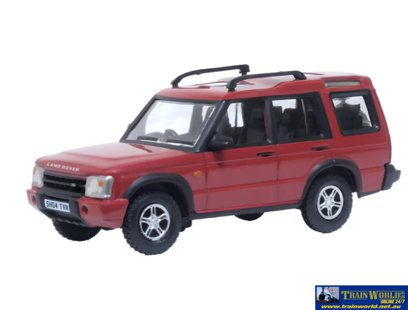 OXF-76LRD2003 Oxford Diecast Land Rover Discovery 2 Alveston Red OO-Scale Vehicle