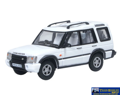 OXF-76LRD2004 Oxford Diecast Land Rover Discovery 2 Chawton White OO-Scale Vehicle