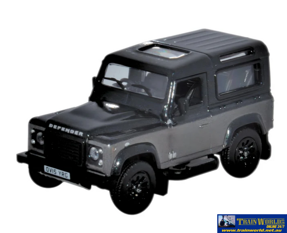 OXF-76LRDF009AU Oxford Diecast Land Rover Defender 90 Corris Grey Autobiography OO-Scale Vehicle
