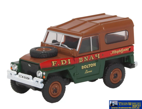 OXF-76LRL006 Oxford Diecast Land Rover Lightweight Hard Top Fred Dibnah OO-Scale Vehicle