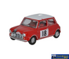 OXF-76MCS001 Oxford Diecast Mini Cooper S MkII 1968 Monte Carlo Rally OO-Scale Vehicle