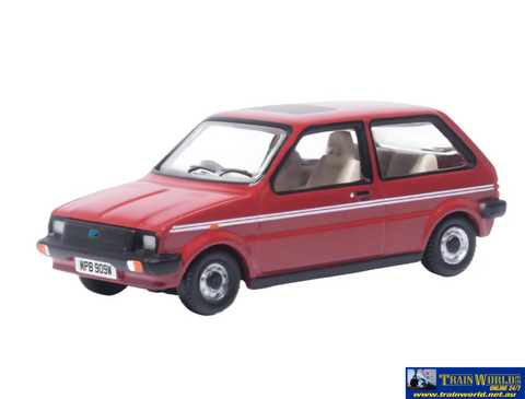 OXF-76MET001 Oxford Diecast Austin Mini Metro Emberglow (Princess Diana) OO-Scale Vehicle