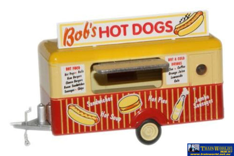 Oxf-76Tr001 Oxford-Diecast Trailer Bobs Hot-Dogs Oo-Scale Vehicle