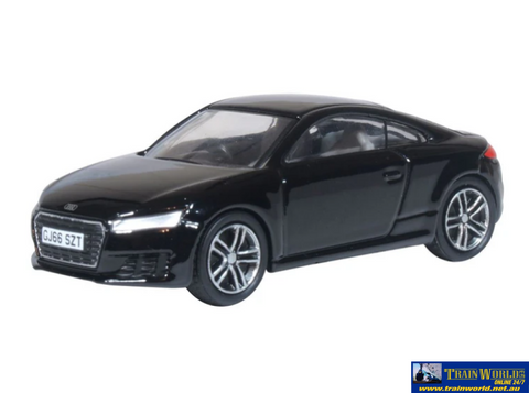 OXF-76TT002 Oxford Diecast Audi TT Coupe Brilliant Black OO-Scale Vehicle