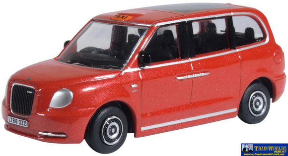 Oxf-76Tx5002 Oxford-Diecast Levc Tx-Taxi Tupelo-Red Oo-Scale Vehicle