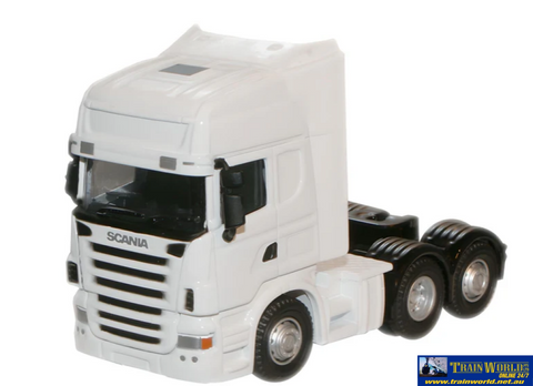 OXF-76WHSCACAB Oxford Diecast White Scania Cab OO-Scale Vehicle
