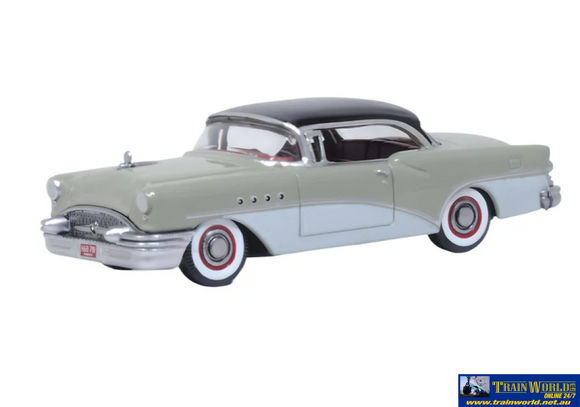 OXF 87BC55007 Oxford Diecast 1955 Carlsbad Black/Windsor Grey/Dover White HO Scale (1:87) Vehicle