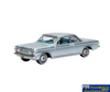 OXF-87CH63001 Oxford Diecast Chevrolet Corvair Coupe 1963 Satin Silver HO-Scale Vehicle