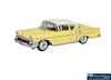 OXF 87CIS58002 Oxford Diecast Colonial Cream/Snowcrest White Chevrolet Impala Sport Coupe 1958 HO Scale (1:87) Vehicle