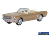 OXF 87MU65007 Oxford Diecast 1965 Ford Mustang Convertible Prairie Bronze HO Scale (1:87) Vehicle