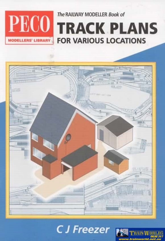 Peco Modellers Library: The Railway Modeller Book Of -Track Plans For Various Locations (Ppb-66)