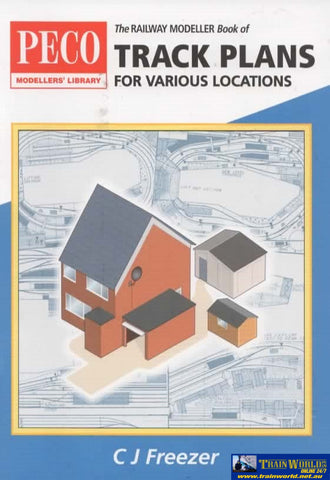 Peco Modellers Library: The Railway Modeller Book Of -Track Plans For Various Locations (Ppb-66)