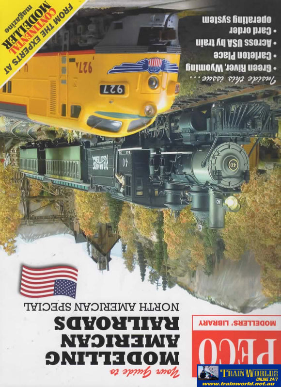 Peco Modellers’ Library: Your Guide to ’Modelling American Railroads’ (PM-201) Reference