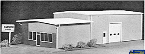 PIK-5410007 Pikestuff Kit Retail Store & Warehouse HO Scale - Structures