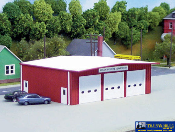 Pik-541192 Pikestuff Kit Fire Station Ho Scale Structures