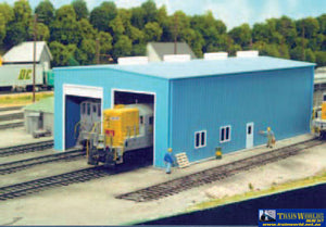 Pik-5418 Pikestuff Kit Engine House 1 Or 2 Doors Ho Scale Structures